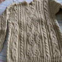 Мъжки пуловер- 💯%вълна. , снимка 1 - Пуловери - 42960227