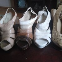 Италиански сандали с висок ток №35, снимка 8 - Сандали - 21521889