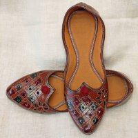 Индийски кожени чехли, снимка 3 - Сандали - 29058171