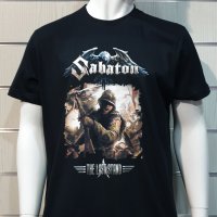 Нова мъжка тениска с дигитален печат на музикалната група Sabaton - The last stand, снимка 6 - Тениски - 36869306