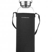DE.KITCHEN & HIFUN Стъклена бутилка за вода 2000 ml, снимка 4 - Аксесоари за кухня - 38534468