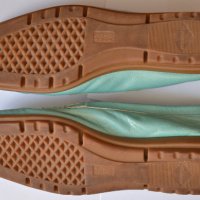 Aero Soles дамски обувки синьо-зелени естествена кожа, снимка 5 - Дамски ежедневни обувки - 33485685