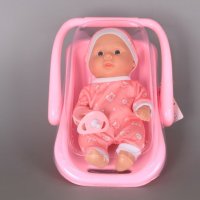 Бебе в кош - люлка, снимка 5 - Кукли - 43254890
