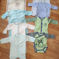 Бебешки дрешки за момче , снимка 1 - Комплекти за бебе - 38420091