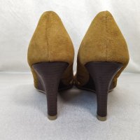 Fiore велурени, елегантни обувки, снимка 4 - Дамски обувки на ток - 33368974