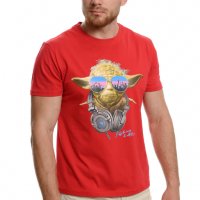 Нова мъжка тениска с трансферен печат Йода, Междузвездни войни (Star Wars), снимка 7 - Тениски - 37664060
