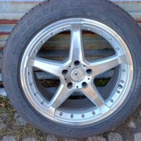 Mazda джанти 5x114.3 18" с летни гуми 235/50R18 9J ET35, снимка 12 - Гуми и джанти - 42984346