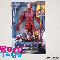 Фигура Железния човек Avengers, звук и светлина, снимка 1 - Фигурки - 40841248