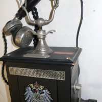 Немски ретро телефон , снимка 6 - Антикварни и старинни предмети - 35514507
