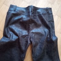 Дамски кожен панталон класическа кройка , снимка 5 - Панталони - 40455064