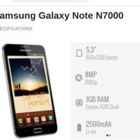 Телефон Samsung Galaxy Note gt n7000 wifi GPS super amoled telefon, снимка 4 - Samsung - 43371117