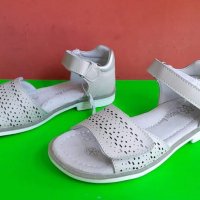 Английски детски сандали естествена кожа , снимка 6 - Детски сандали и чехли - 33407020
