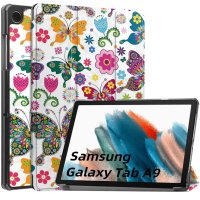 Samsung Galaxy Tab A8 10.5" / A9 8.7" / A9+ 11" / Кожен калъф смарт кейс за таблет, снимка 4 - Таблети - 35871617