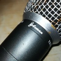 axman 75155 profi mic+кабел+държач-внос germany 1805211025, снимка 8 - Микрофони - 32914495