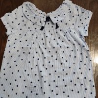 Лот летни блузки, потници и ризки за момиче, размер 128, снимка 5 - Детски тениски и потници - 38618199