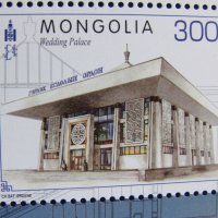  Блок марки Монголска архитектура , Монголия, 2020, ново, снимка 7 - Филателия - 32856621
