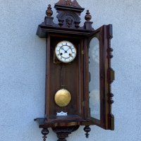 Стенен часовник Friedrich Mauthe от нач. на ХХ в., снимка 1 - Антикварни и старинни предмети - 33376816