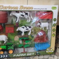 играчка  ферма cartoon scene farm set, снимка 1 - Други - 43987577