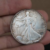 Монета от ''1 долар'' 1987-ма година , снимка 3 - Нумизматика и бонистика - 43659396