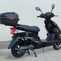 Електрически скутер My Force черен цвят с регистрация и багажник, снимка 11 - Мотоциклети и мототехника - 37027568