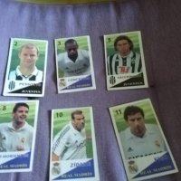 Футболни картички за албум на Манчестър Юнайтед-Реал М-Интер-Ювентус 2002година, снимка 8 - Футбол - 32973682