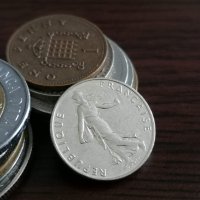 Монета - Франция - 1/2 (половин) франк | 1987г., снимка 2 - Нумизматика и бонистика - 35375600