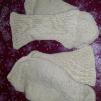 Продавам ръчно плетени терлици и чорапи от истинска вълна, снимка 1 - Други - 39804891