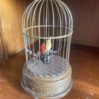 Много рядка механична играчка Птици в клетка, снимка 6 - Антикварни и старинни предмети - 39117184