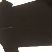 Ежедневна черна рокля от плътен еластичен план - Л-ХЛ, снимка 10 - Рокли - 43462037