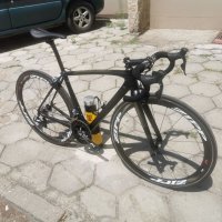 Карбонов шосеен велосипед Specialized S-woks Tarmac sl5 ultra light zipp Dura-ace di2, снимка 4 - Велосипеди - 37328513