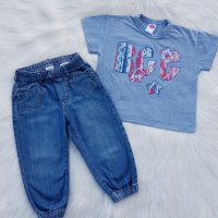 Тениска 12-18 месеца, снимка 3 - Панталони и долнища за бебе - 32973204