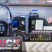 детски полицейски камион пътна помощ с дистанционно 3-181, снимка 1 - Коли, камиони, мотори, писти - 38811382