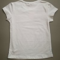 Детска блуза с къс ръкав Watch me - размер 128 см., снимка 3 - Детски Блузи и туники - 43384927