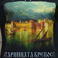 Нова мъжка тениска с дигитален печат крепостта "Баба Вида", град Видин, снимка 2 - Тениски - 28970220