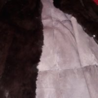 Палто естествен косъм , снимка 1 - Палта, манта - 28794925