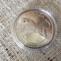 Серия "Хищници" Канада 4 броя чисто сребро лимитирана серия Royal Mint Canada, снимка 1 - Нумизматика и бонистика - 38895042