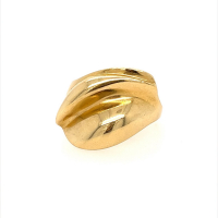 Златен дамски пръстен 3,45гр. размер:53 14кр. проба:585 модел:22998-1, снимка 1 - Пръстени - 44855870