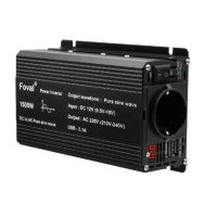 ANIMABG Силов инвертор с чиста синусоида,Foval 800W/1500W, 220V 230V, 50Hz/60Hz, DC12V към AC, снимка 1 - Друга електроника - 43844468