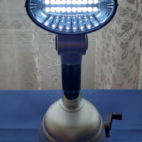 Голям акумулаторен фенер с динамо, снимка 7 - Къмпинг осветление - 36379486