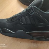 Nike Air Jordan 4 Black Cat, снимка 6 - Спортни обувки - 43465407