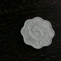 Монета - Източни Кариби - 5 цента | 1981г., снимка 1 - Нумизматика и бонистика - 27230251