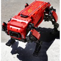 Електрическо куче робот за сглобяване - 936 части с дистаниционно управление, снимка 6 - Конструктори - 43424132