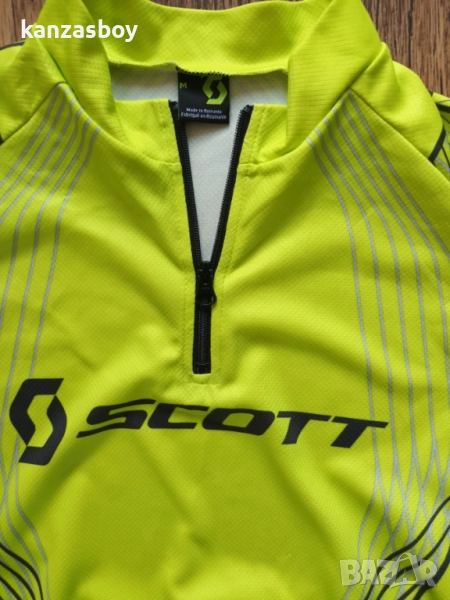 scott - детско вело джърси М, снимка 1