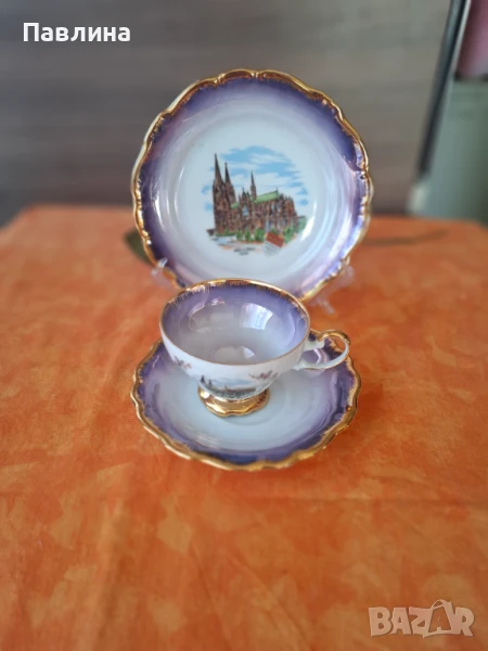 Троен порцеланов сет, снимка 1