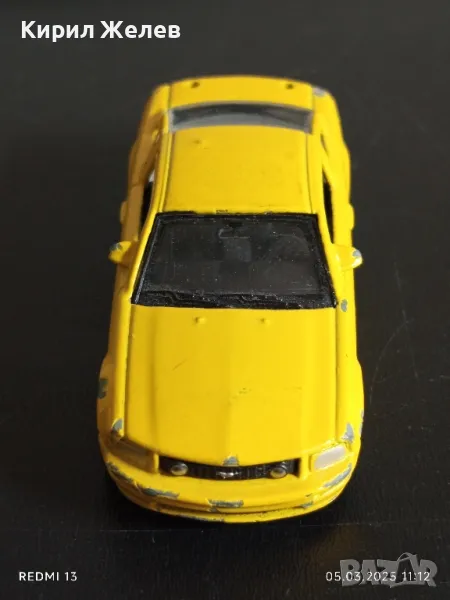 Метална количка FORD MUSTANG GT MADE IN CHINA за КОЛЕКЦИОНЕРИ 26001, снимка 1