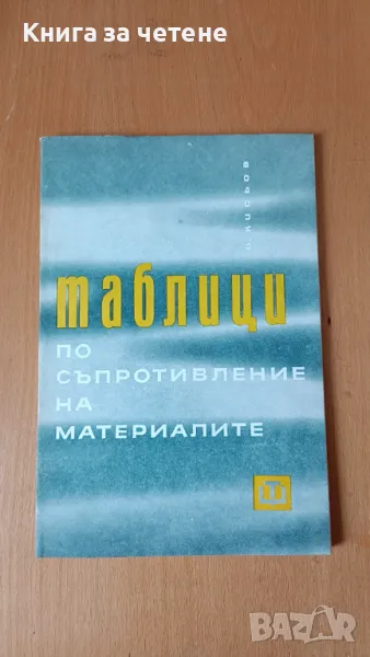 Таблици по съпротивление на материалите И. Кисьов, снимка 1