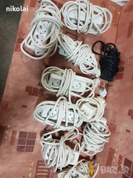 разклонители удължители 5 м 3 гнезда, снимка 1