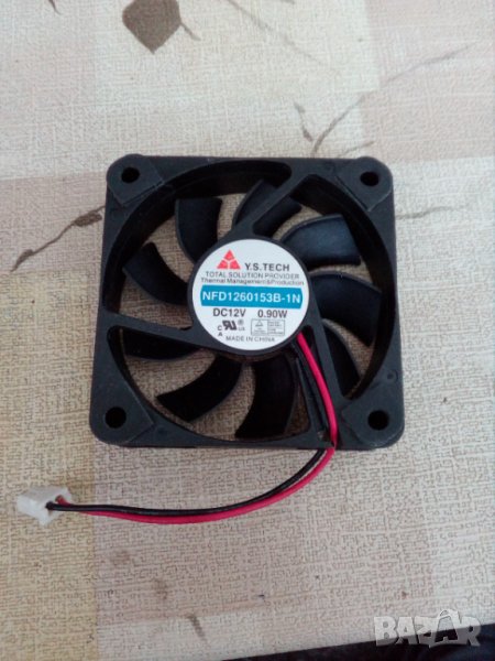 Вентилатор за компютър 12V 6/6/1.6см, снимка 1
