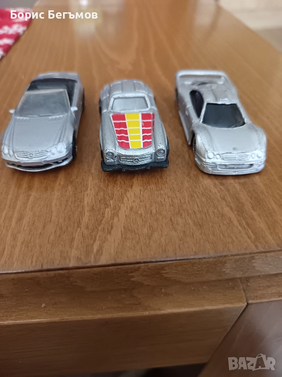 Лот метални колички Мерцедес/Mercedes-Benz, снимка 1