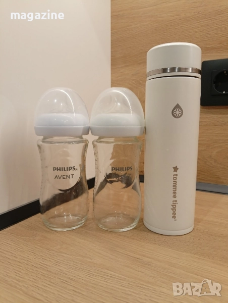 Шишета Phillips Avent /Термос Tommee Tipee, снимка 1